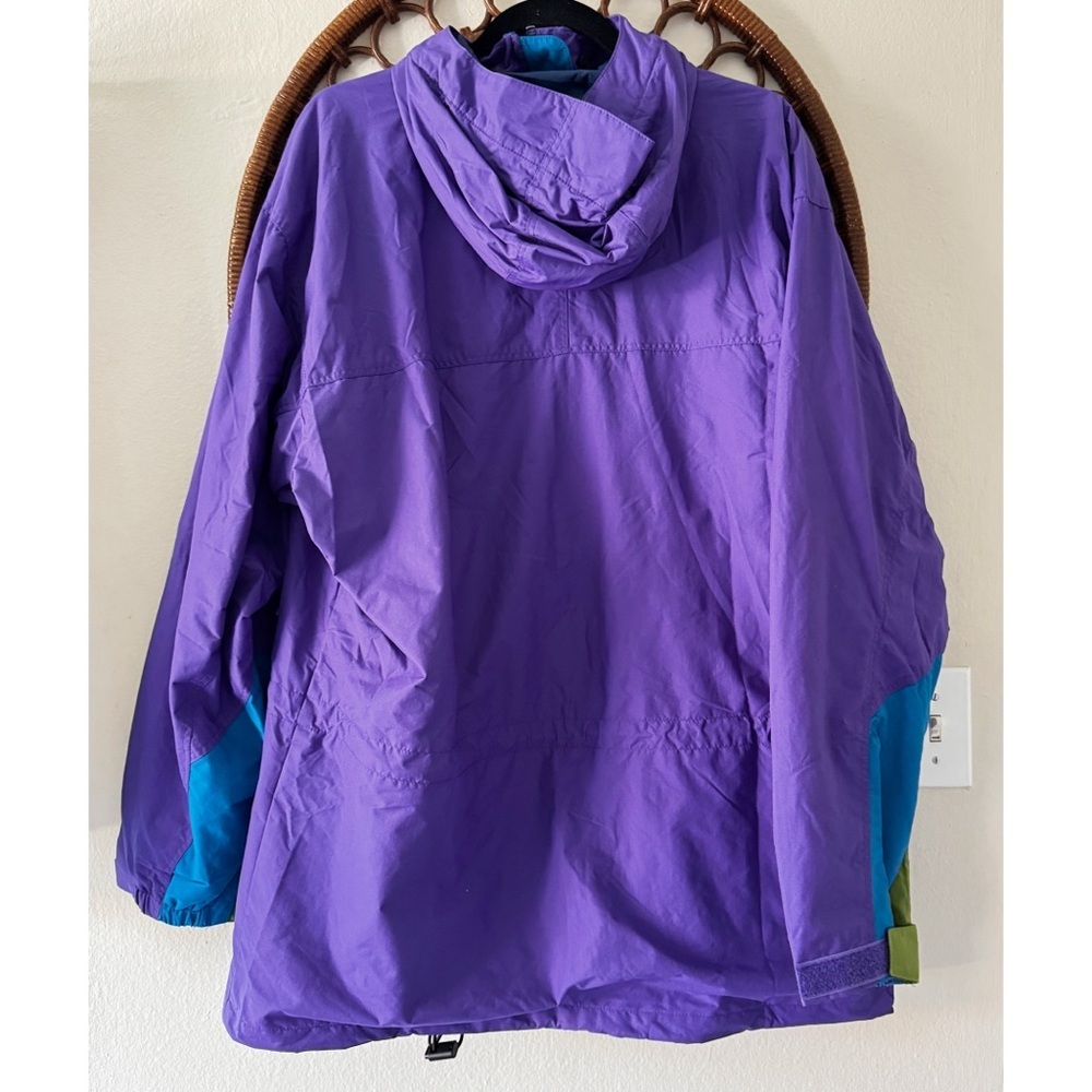 Vintage 90s Patagonia Mountain Lightweight Jacket Size L Purple Retro Y2K - Picture 2 of 12